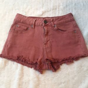 BULLHEAD Burnt Orange denim short